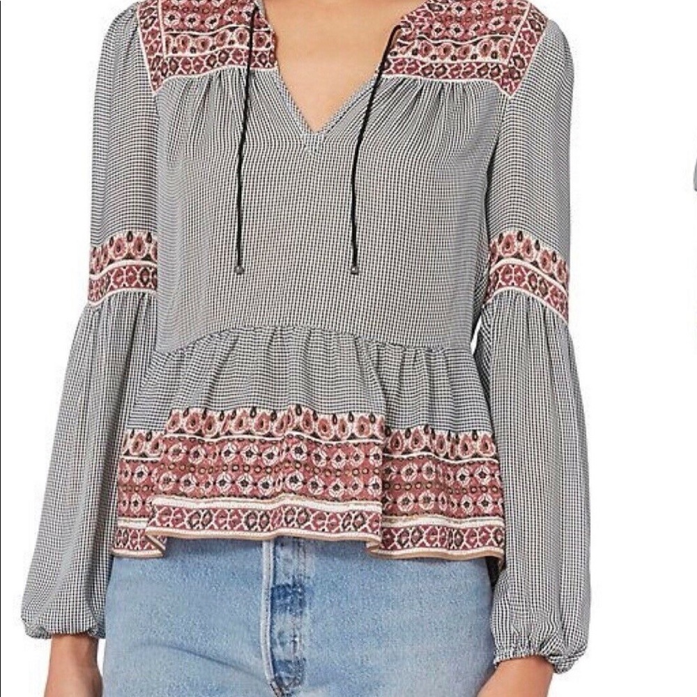 Veronica Beard silk Rosie top size 6 - Picture 3 of 9